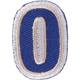 Patch Zahl zum Aufbügeln