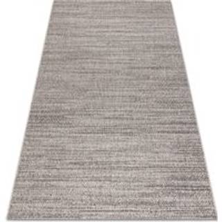 Sisaltæppe SISAL FLOORLUX 20389 sølv / sort mélange 60x110 cm