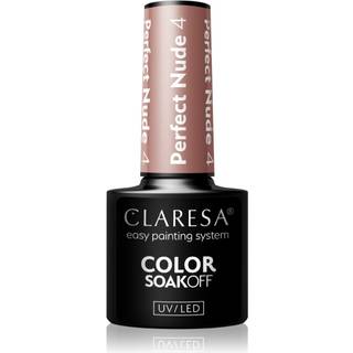Claresa SoakOff UV/LED Color Perfect Nude Gel neglelak Skygge 4 5 g - 5 g