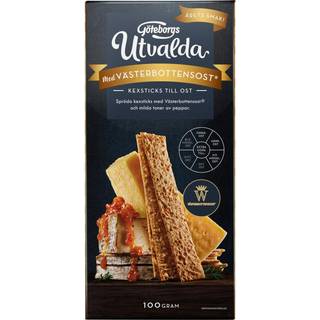 Göteborgs kex 3 x Ostekiks Västerbottenost