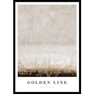Indrammet digitaltryk Golden Line
