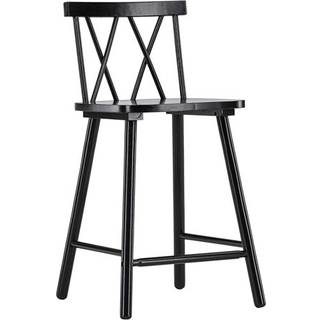 Venture Design Mollöström barstol Sort 43 x 44 cm