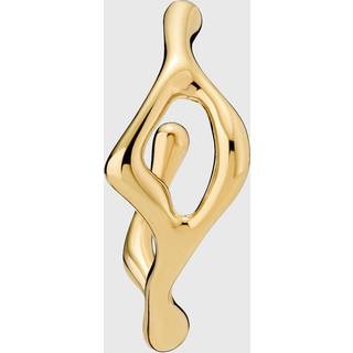Maria Black Luna Ørering Single 18 kt. Forgyldt Sølv 100984YG - Dame - 925 Sterling Silver