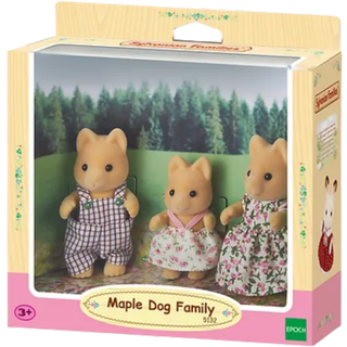 Sylvanian Families Maple Dog Family