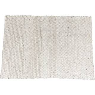 Deco Nord Miro Tæppe 170x240 Cm - Ensfarvede tæpper Jute Hvid - 900-6509-7