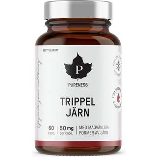 Pureness Trippel Jern, 60 kapsler