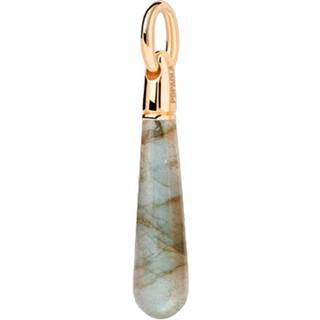 PDPAOLA Large Labradorite Drop Vedhæng 18 kt. Forgyldt Sølv CO01-788-U - Dame - 925 Sterling Silver