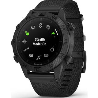 Garmin MARQ Commander Gen 2 Carbon Edition 010-02722-01 - Herre - 46 mm - Smartwatch - Quartz m. Oplader - Safirglas