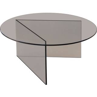 Friends & Founders Pond Sofabord Ø80 Cm - Sofabord Glas Bronze - 2091-04