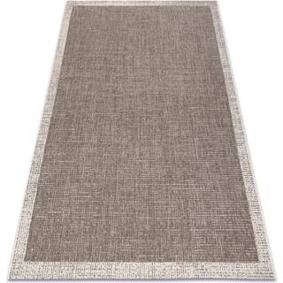 Sisaltæppe SISAL FLOORLUX 20401 Ramme taupé / champagne 160x230 cm