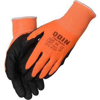 ODIN Basic Fingerdyppet nitrilhandske str 7/S orange