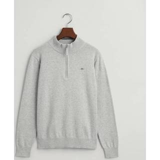 GANT Teens Teens Shield sweater i bomuld med halv lynlås (176)