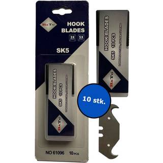 Knivblad krum model 96 10 stk. pk.
