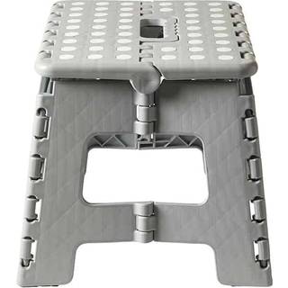 DACORE Foldbar skammel 29 x 22 x 22 cm -  grå