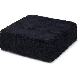 Puf | Lammeskind | Korthåret | 42x42x13 cm