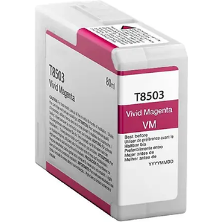 Kompatibel blækpatron Epson T8503 - C13T850300 magenta 80 ml