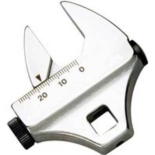 Hanefodsnøgle 3/8" justerbar