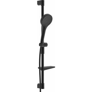 Oras Optima Style brusesæt 720mm 3 stråletyper m/sæbeskål mat sort