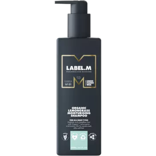 label.m Organic Lemongrass Fugtgivende shampoo til alle hårtyper 300 ml - 300 ml