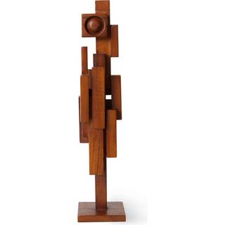 HKliving Skyline skulptur S Espresso