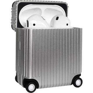 Apple AirPods Pro (1 & 2. gen.) Cover - Kuffert - Sølv