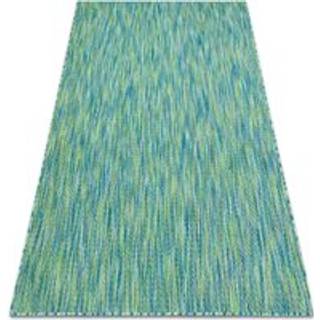 Tæppe FISY moderne, OVERRASKNING SISAL 20776 Zigzag, blå melange 120x170 cm