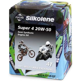 Silkolene 601452864 Super-4 Oil-20W50-4L.