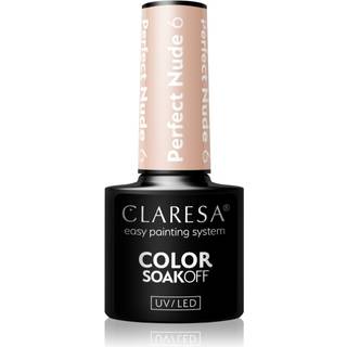 Claresa SoakOff UV/LED Color Perfect Nude Gel neglelak Skygge 6 5 g - 5 g