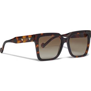 Liu Jo Kvinde LJ771S 240 Solbriller Acetat Havana Brun Firkantet Normal Skygge