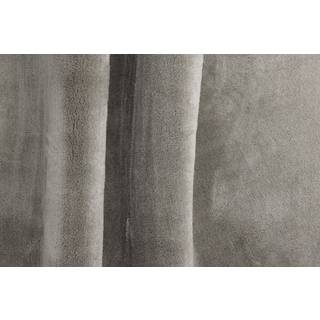 Blanca rundt tæppe Ø200 cm polyester lysgrå