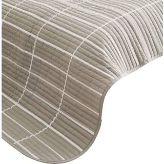 Marimekko Tiiliskivi Sengetæppe 260x260 Cm Sand/offwhite - Sengetæpper Bomuld Off-White - 073031-810