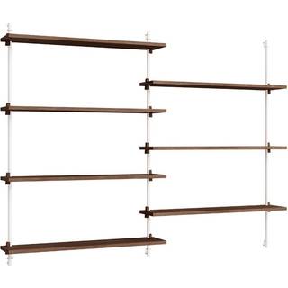 Moebe Vægreolsystem WS.115.2 - Smoked-Oak/White