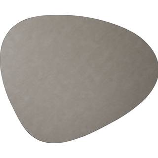 LIND DNA Curve Cloud lædermåtte XXL Light grey