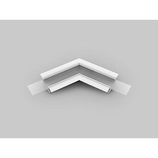 Vinkel til LED Profil VARIO30-05 - 120° - Hvid