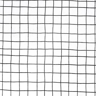 Stoff Karo weiß-schwarz 140cm beschichtet - Weiß, Schwarz