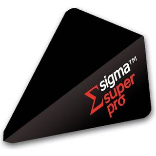 Unicorn Dart Sigma.100 Super Pro Shape Micron Optimized Dart Flight - Sort