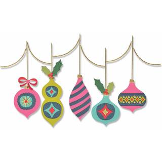 Thinlits Die Set Funky Baubles by Jennifer Ogborn