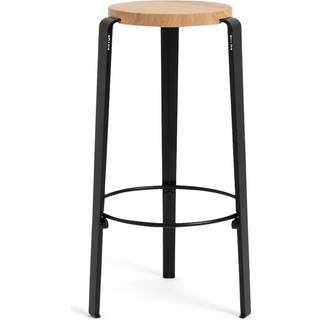 TipToe BIG LOU Skammel Egetræ/Graphite Black