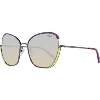 Emilio Pucci EP0131 08F 58 Solbriller Kvinder Grå - Shiny Anthracite - 58mm