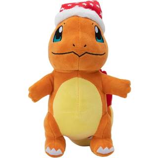 Pokémon Plush Figure Winter Charmander with Christmas Hat 20 cm