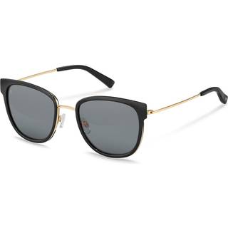 Rodenstock R3330 A196 52 Solbriller Kvinder Black - Black Gold - 52mm