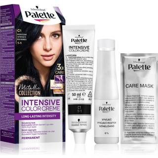 Schwarzkopf Palette Intensive Color Creme Permanent hårfarve Skygge 1-1 C1 Blue Black 1 stk. - 1 stk.