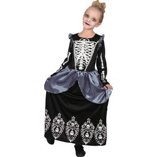 CIAO Skeleton Queen kostume - SORT