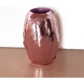 20 meter Metallic Rose guld gavebånd 5 mm