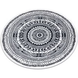 Tæppe FUN Napkin serviet hjul - fløde cirkel 140 cm