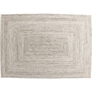 Petra tæppe med flettet design 290x200 cm beige