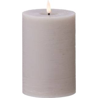 LED Bloklys Stone H.15xØ.10cm