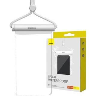 FORÅRSUDSALG - Baseus - Waterproof phone case AquaGlide with Cylindrical Slide Lock white