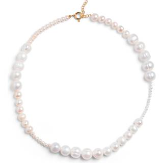 Enamel Amara Halskæde 18 kt. Forgyldt Sølv N112G - Dame - 925 Sterling Silver
