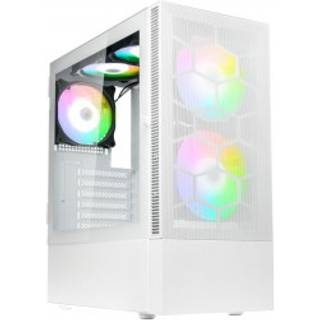Kolink Observatory MX Mesh ARGB Tårn ATX Ingen strømforsyning Sort/Hvid